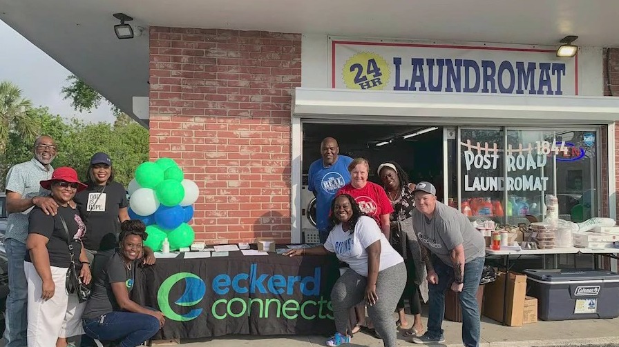 Laundry of love: providing essential services